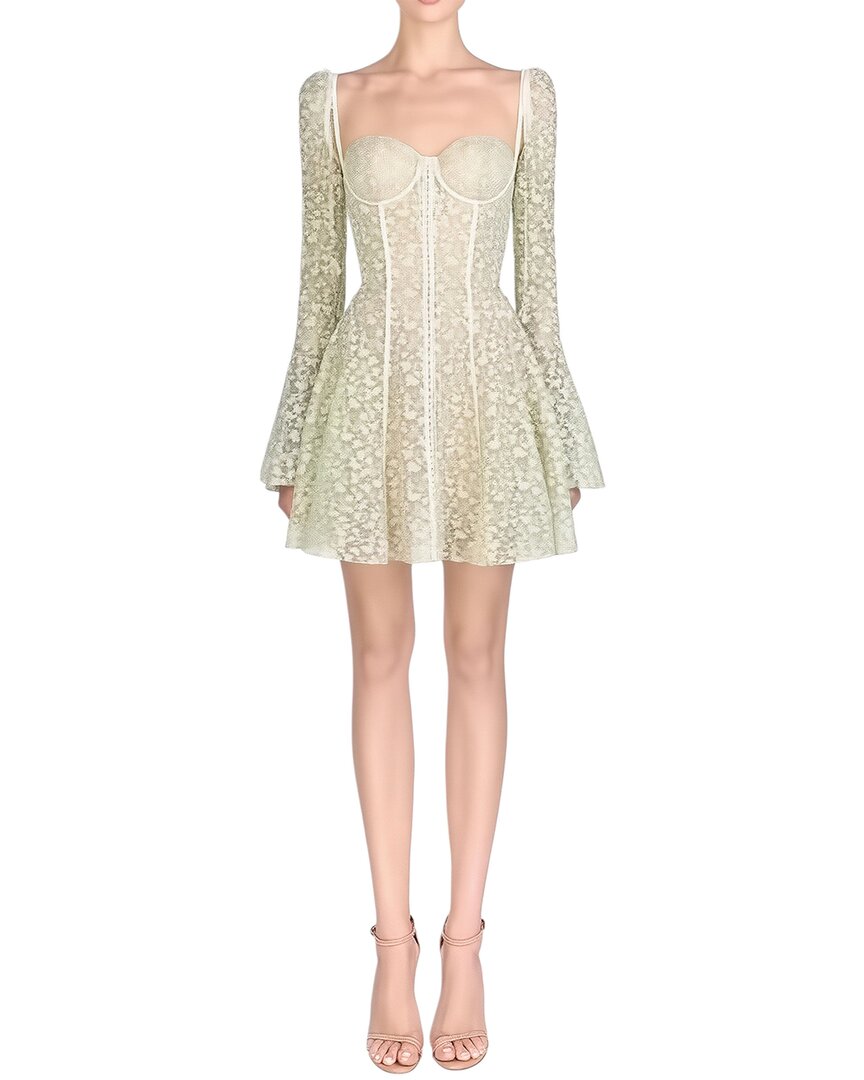 Anette Mini Dress In Green