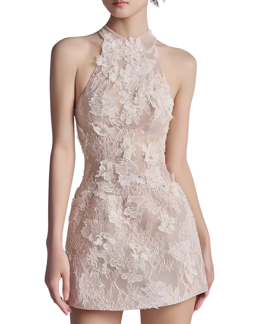 Anette Mini Dress In Neutral