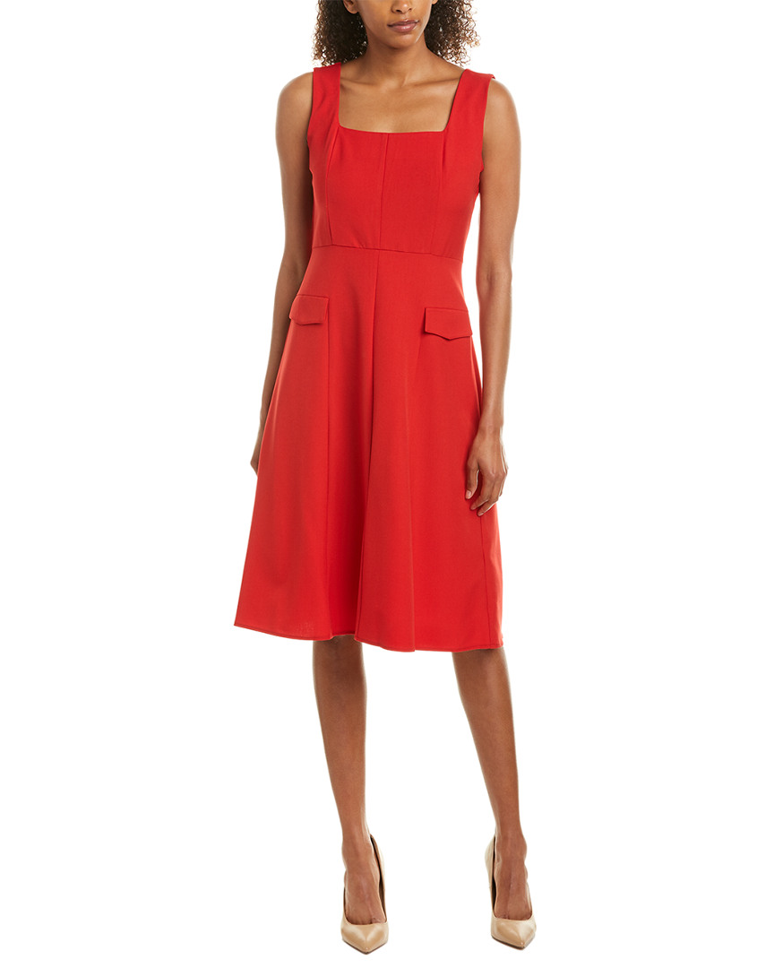 Image of Sharagano Midi Dress