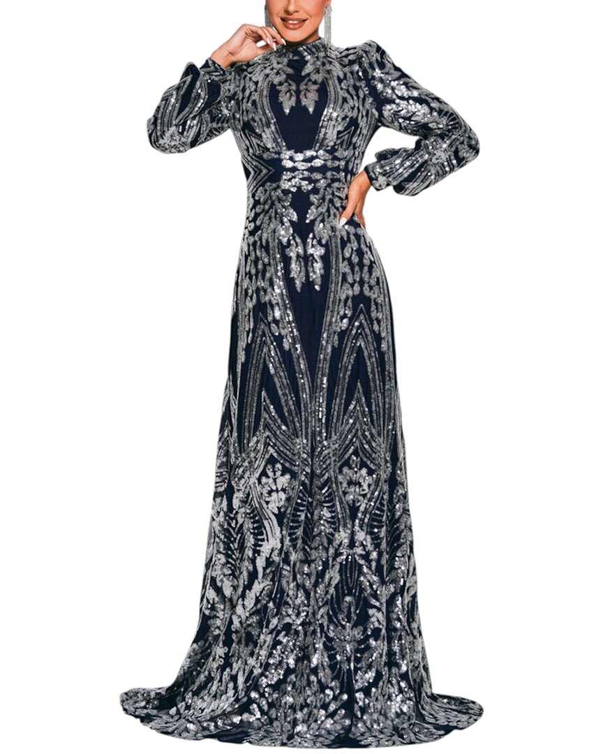 Missord Maxi Dress In Blue