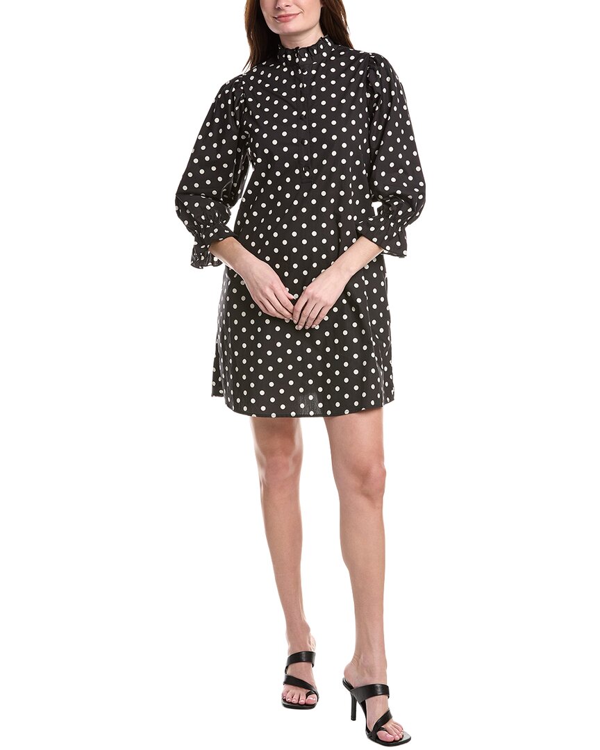 Flora Bea Nyc Adelina Mini Dress In Black