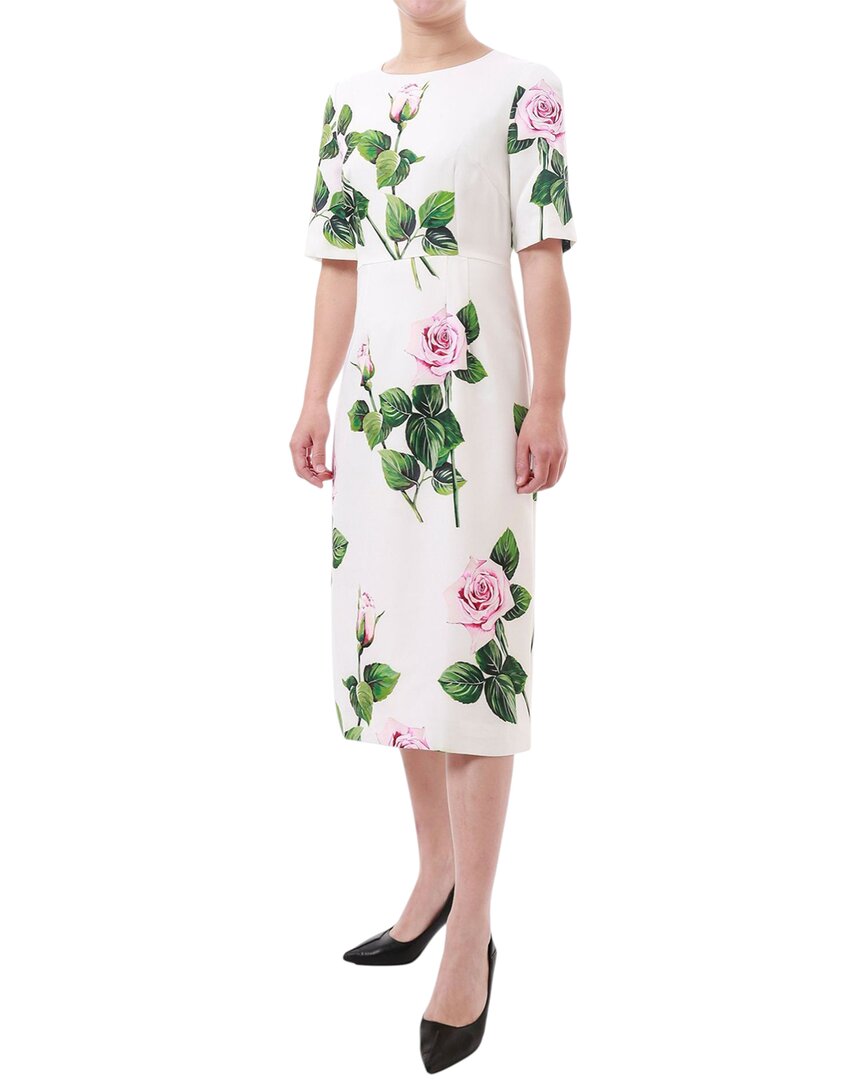 Burryco Brc By  Midi Dress In White