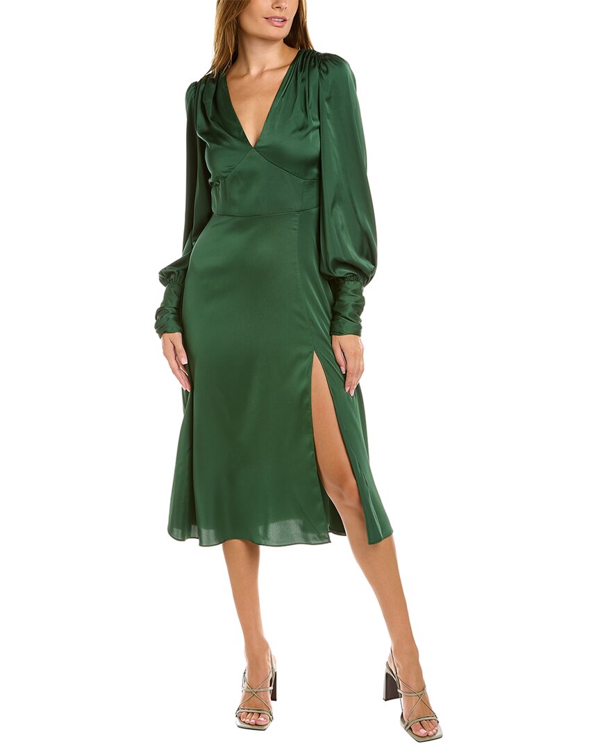 Alexia Admor Elysa Midi Dress In Green