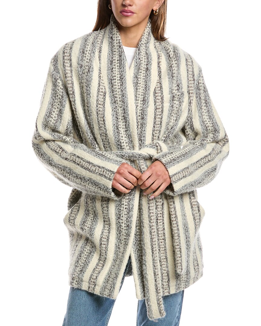 Iro Kiraz Wool & Alpaca-blend Coat In Neutral