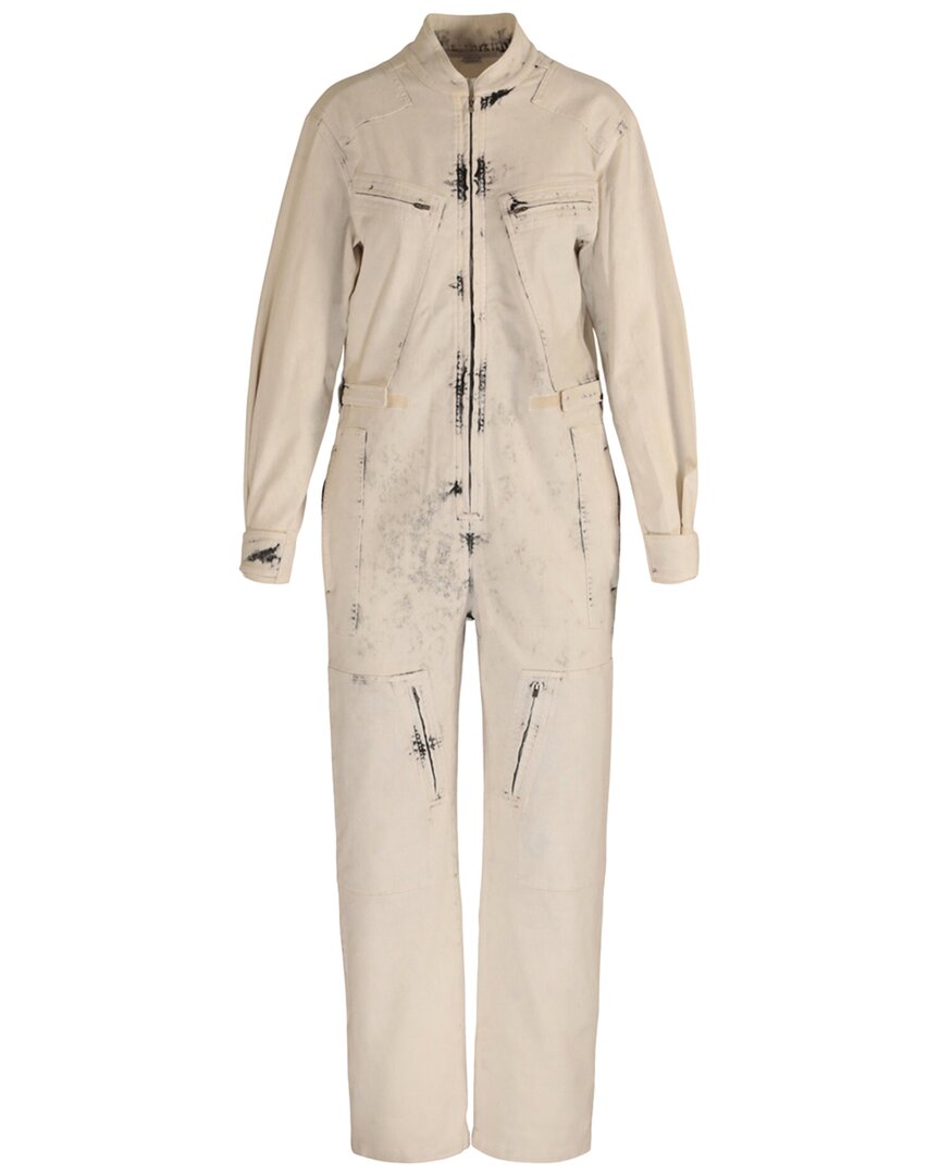 Stella Mccartney All-in-one Galaxi Wash Jumpsuit In Gray