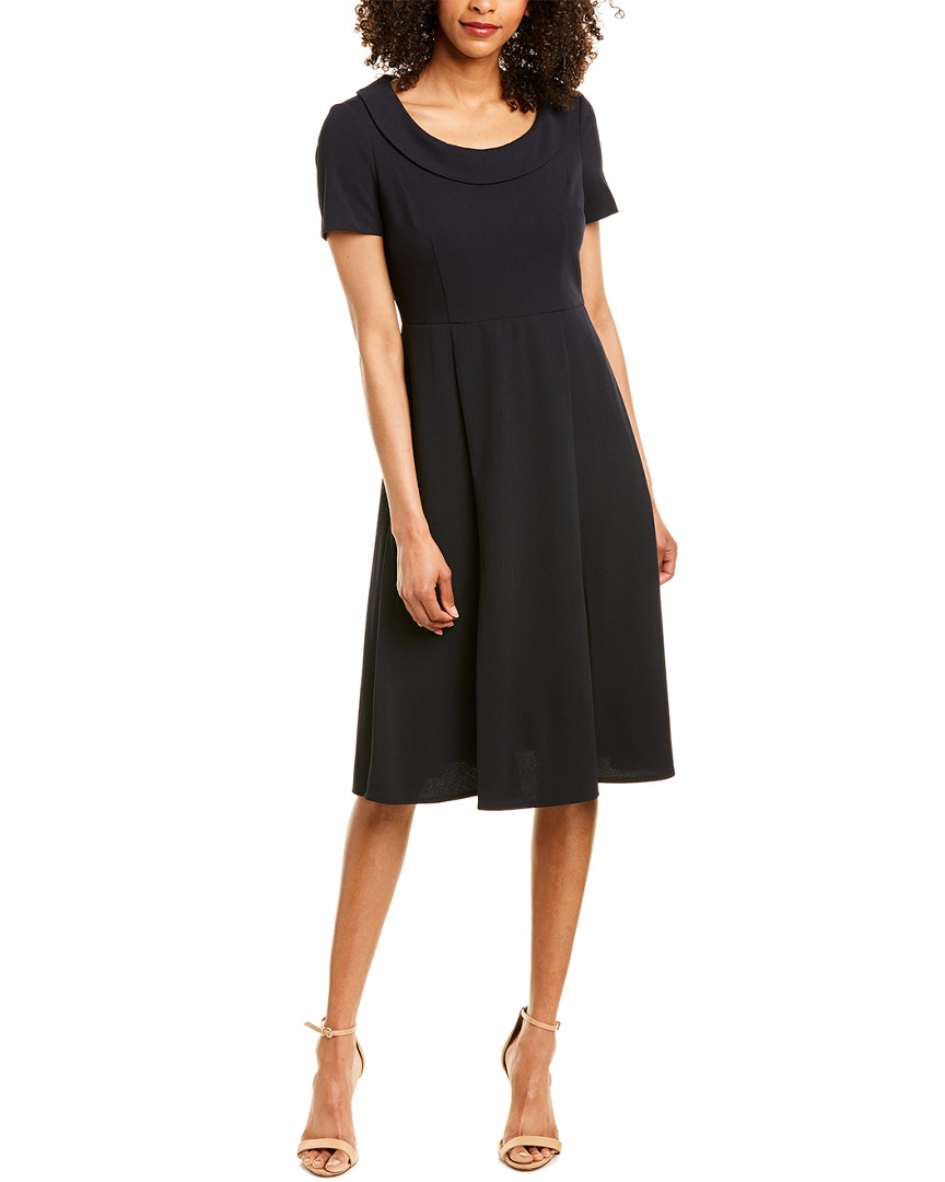 donna morgan crepe dress