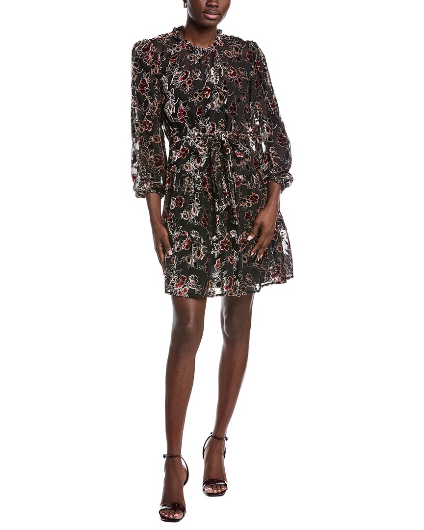 Julia Jordan Velvet Maxi Dress In Black