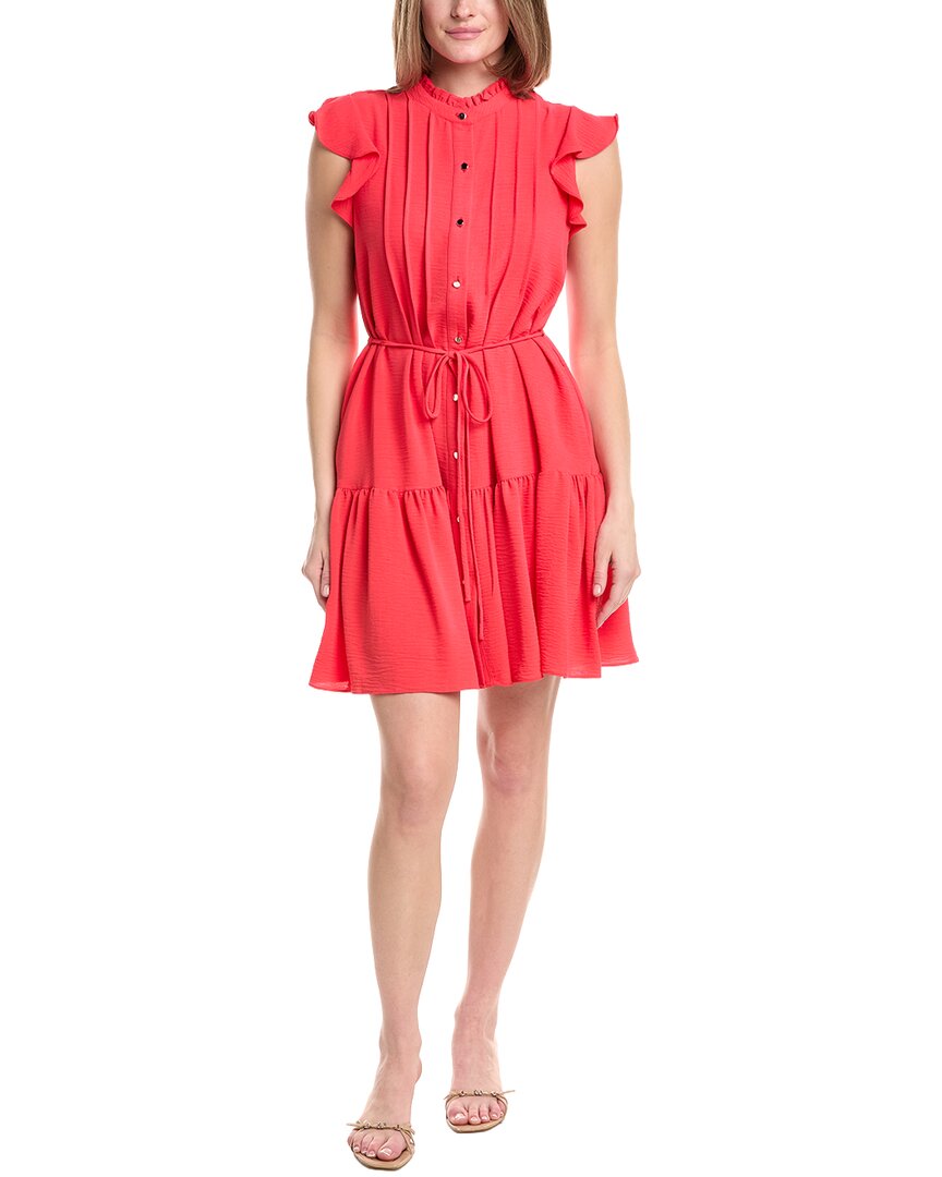 Julia Jordan Shirtdress In Brown