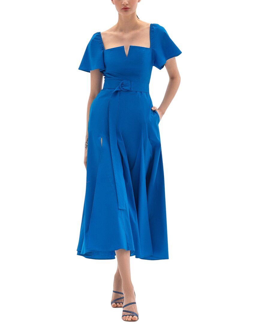 Bgl Midi Dress In Blue