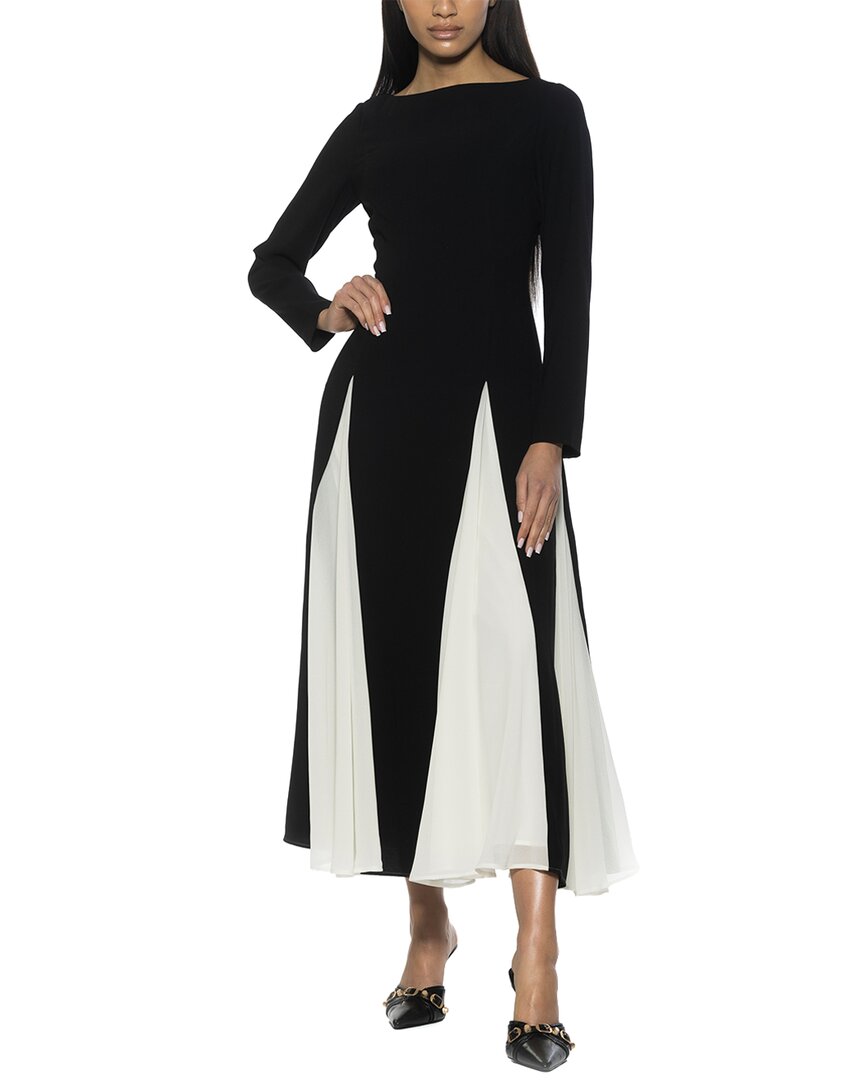 Alexia Admor Elodie Fit And Flare Dress In Black