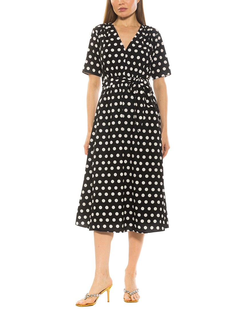 Alexia Admor Larisa Fit And Flare Dress In Black