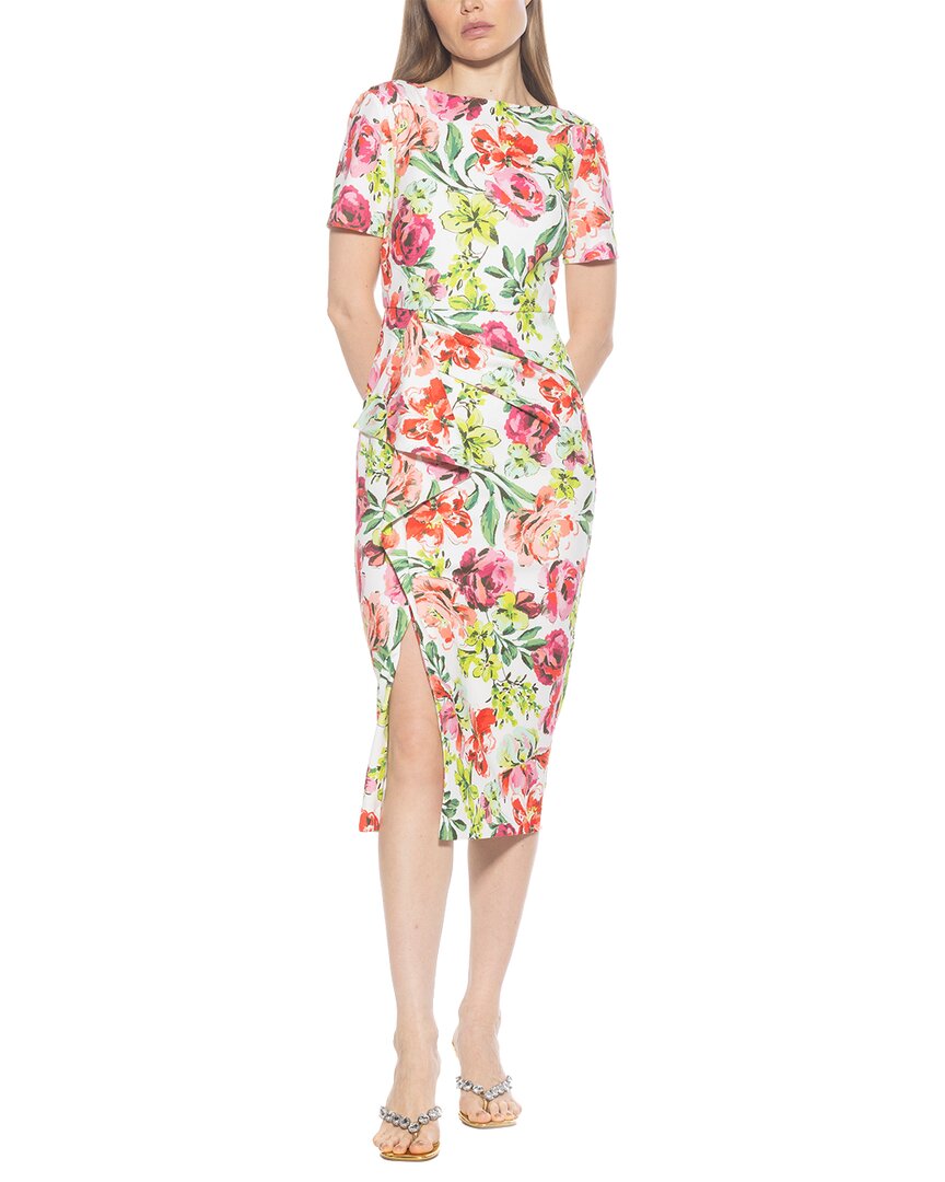 Alexia Admor Zayd Midi Sheath Dress In White