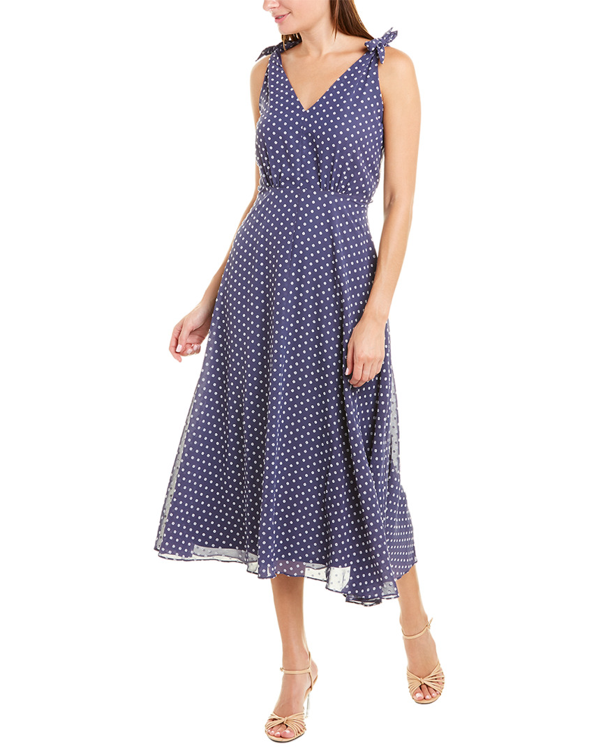 Image of Betsey Johnson Clip Dot Maxi Dress