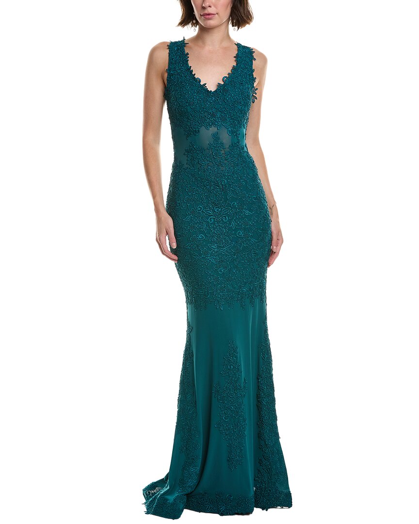 Issue New York Maxi Dress In Green