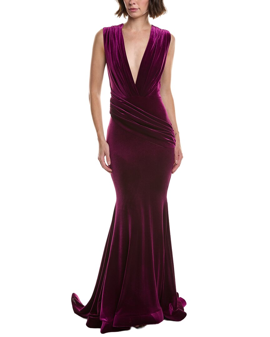 Issue New York Gown In Purple
