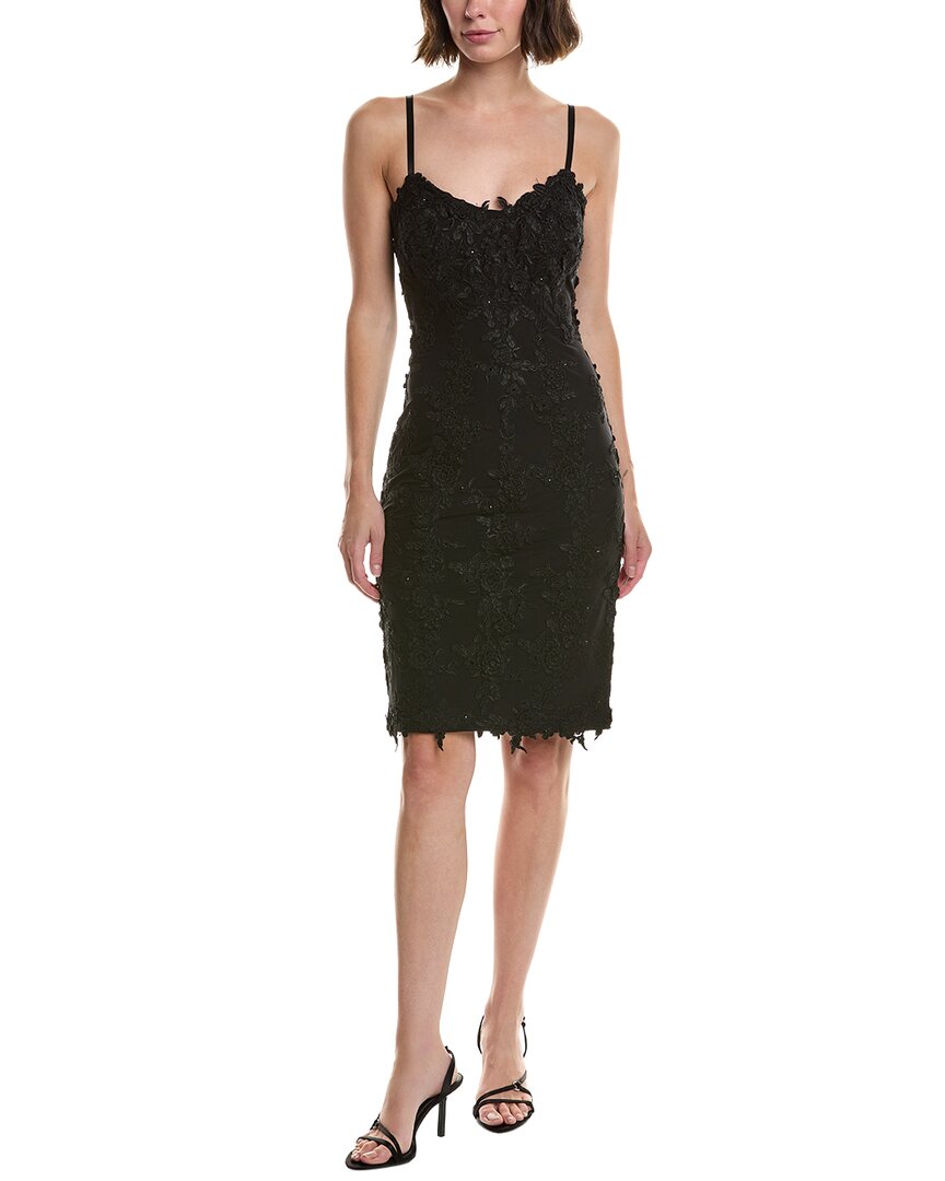 Issue New York Floral Embroidered Midi Dress