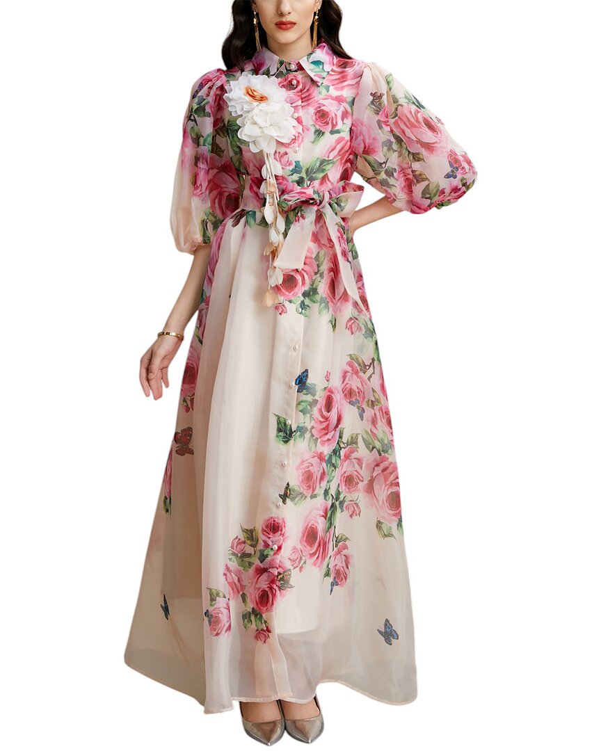 Kaimilan Maxi Dress In Pink