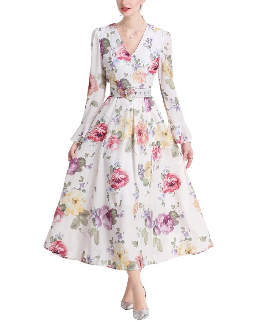 Kaimilan Midi Dress In Neutral