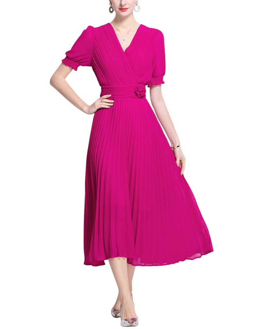 Kaimilan Midi Dress In Pink