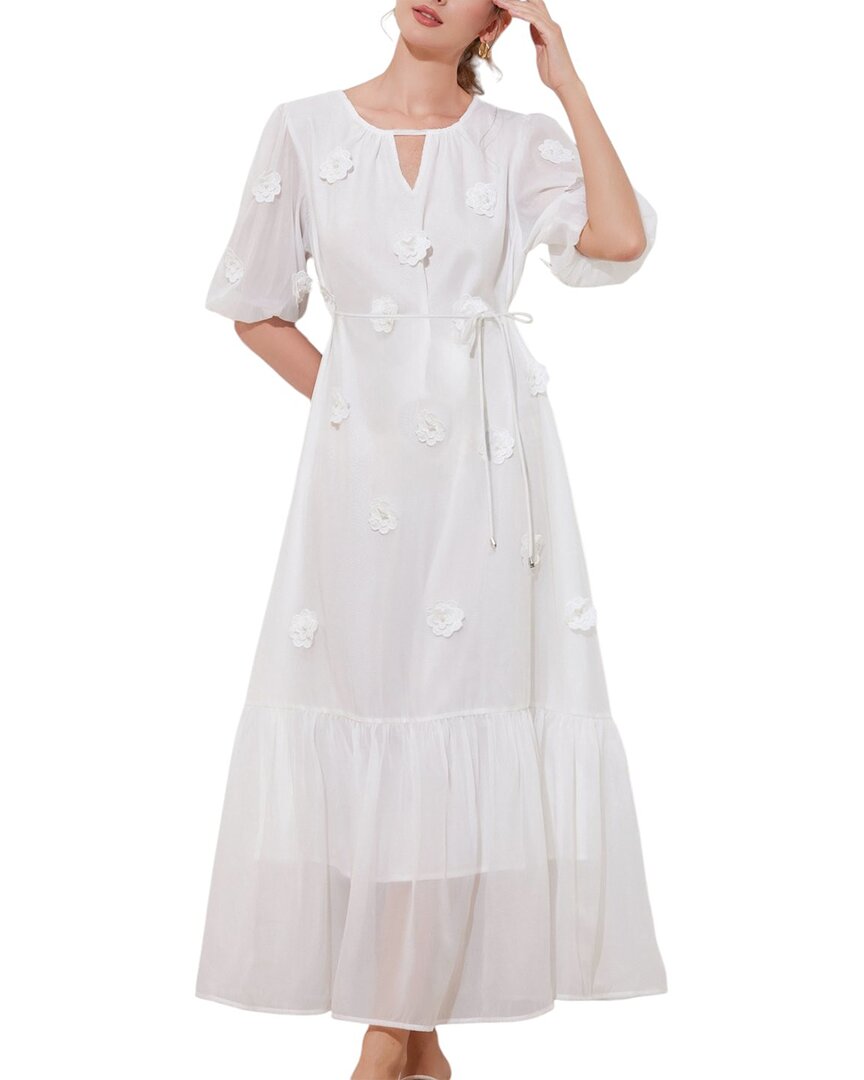 Kaimilan Maxi Dress In White