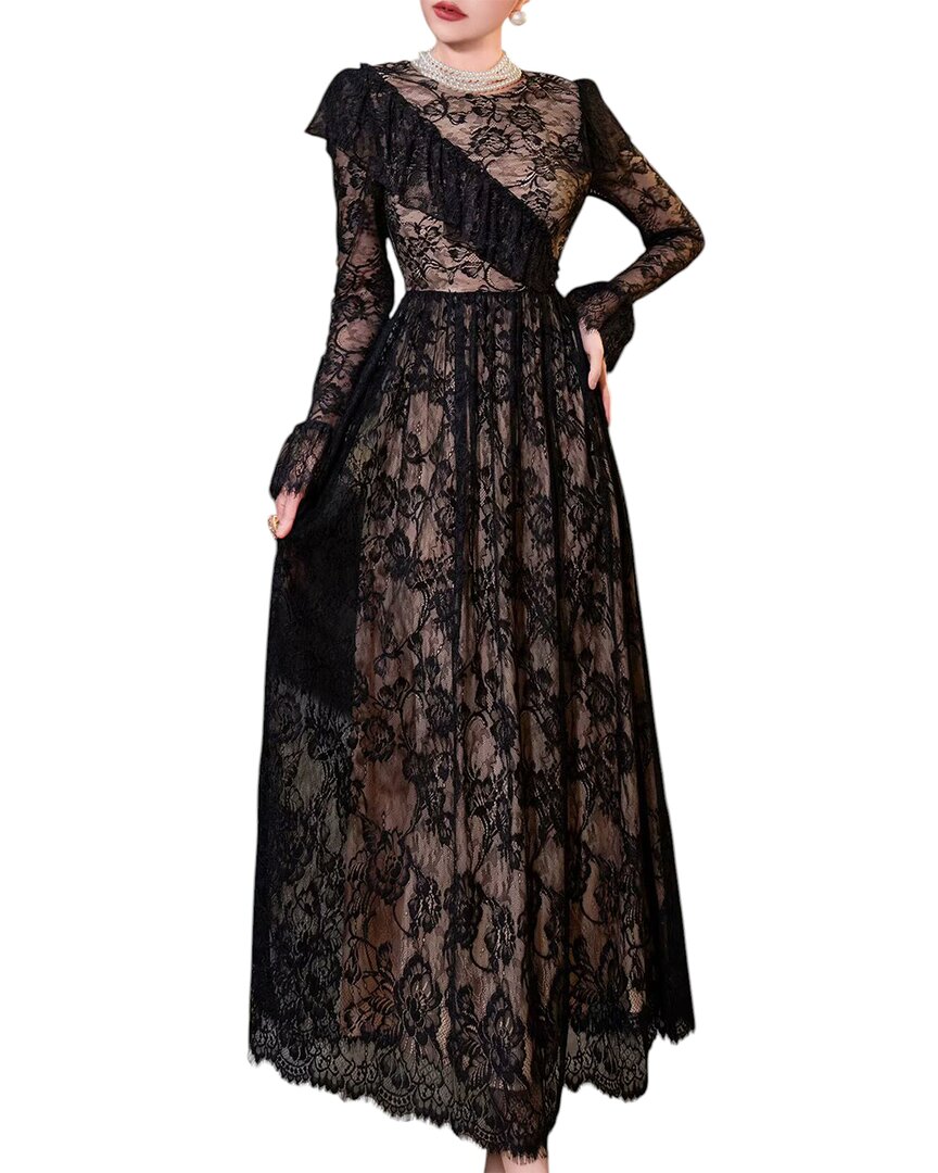 Burryco Brc By  Maxi Dress In Black