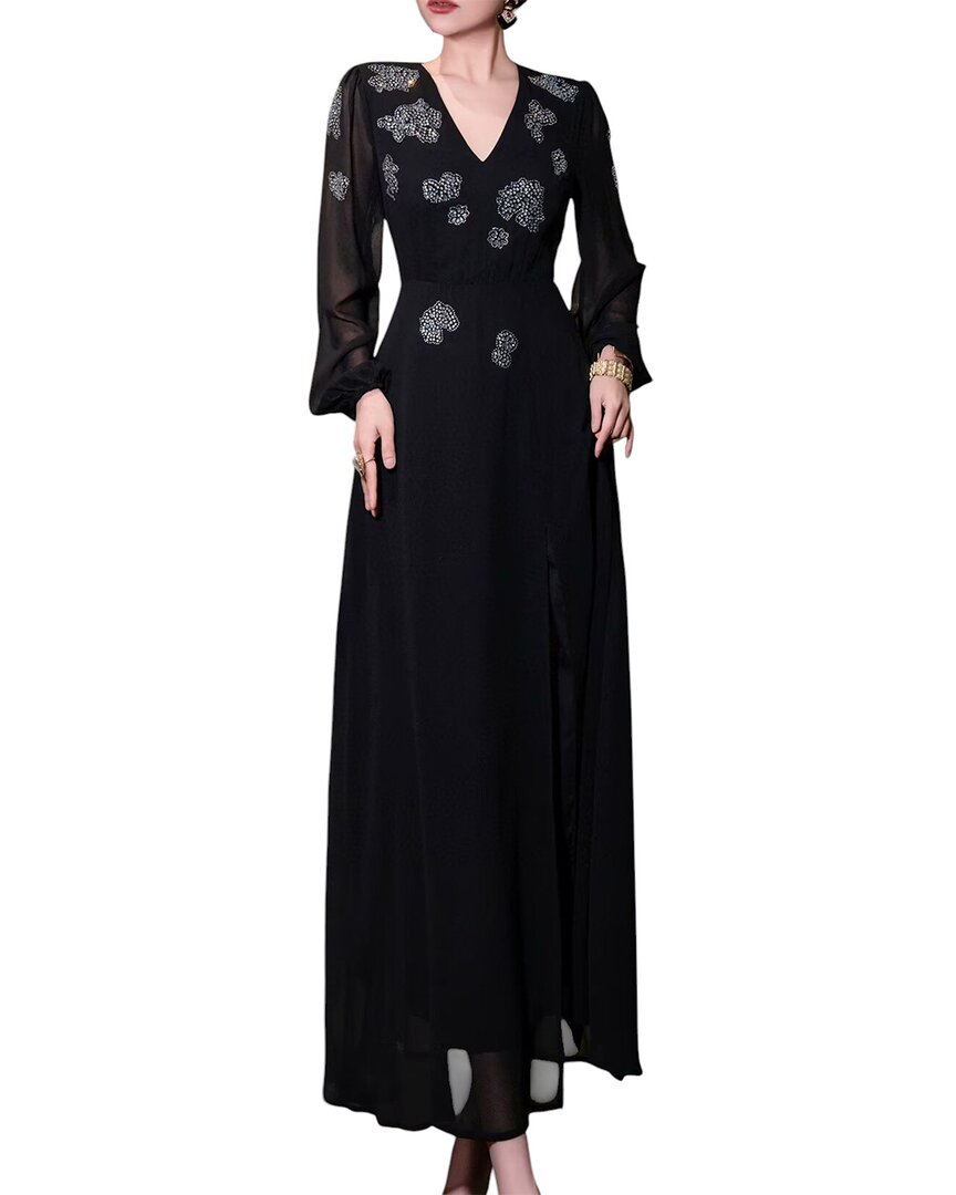 Burryco Brc By  Maxi Dress In Black