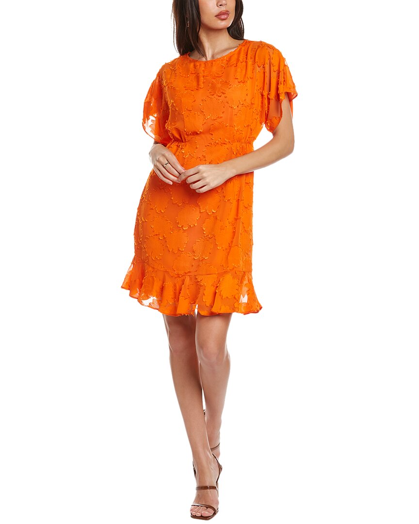 Donna Morgan Mini Dress In Orange
