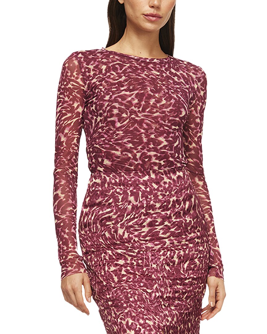 Misa Lula Top In Fauna Abstract In Multi