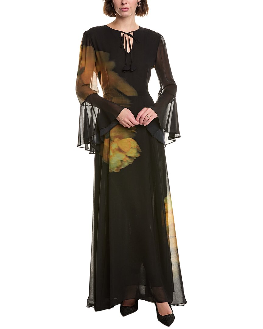 Misa Los Angeles Claire Maxi Dress In Black