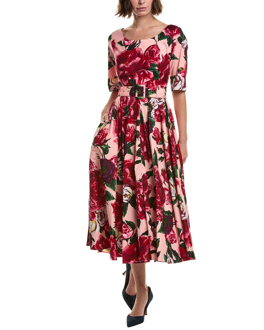 Samantha Sung Abelia Shirtdress In Multi