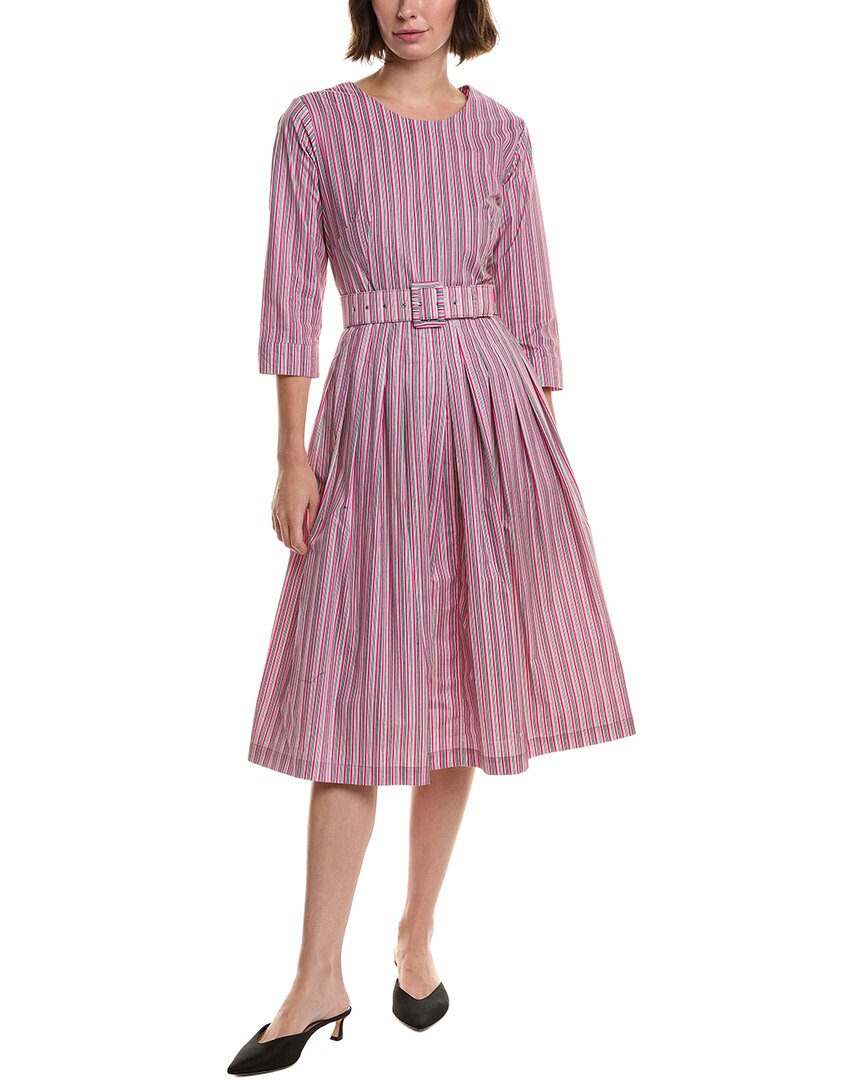 Samantha Sung Florance A-line Dress In Pink