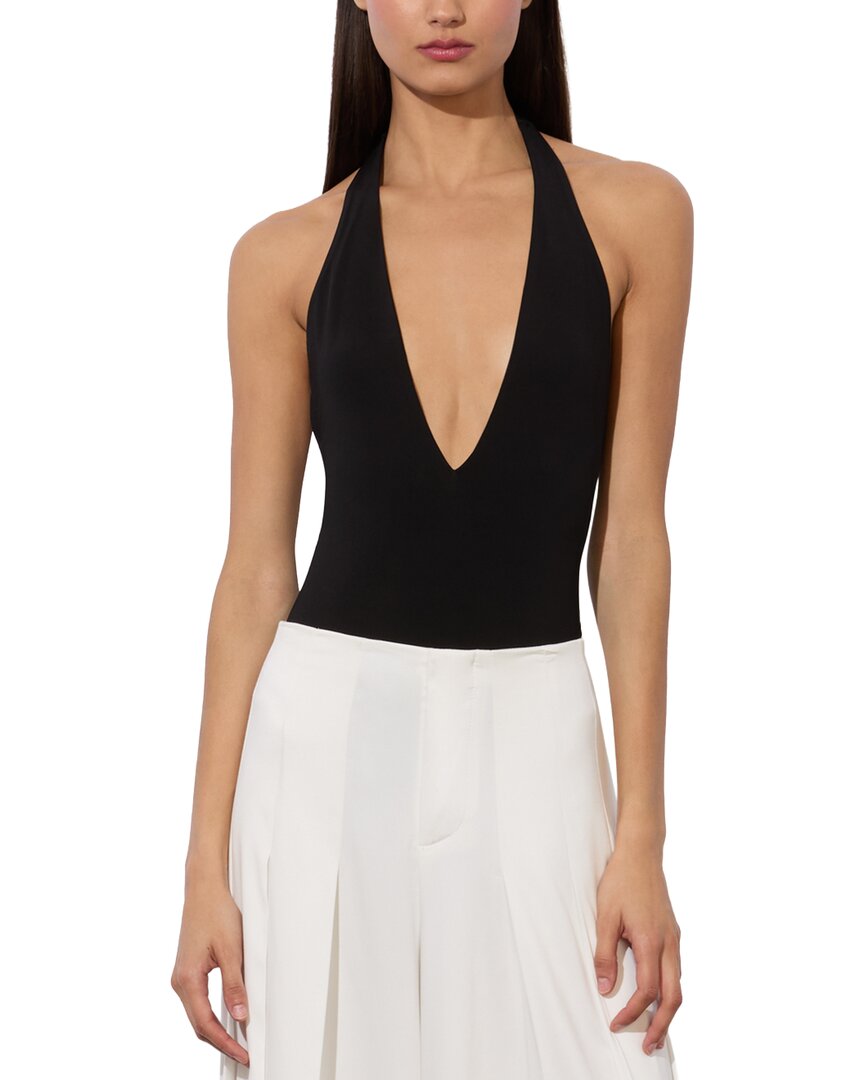 Alice And Olivia Alice + Olivia Pippa Bodysuit In Black