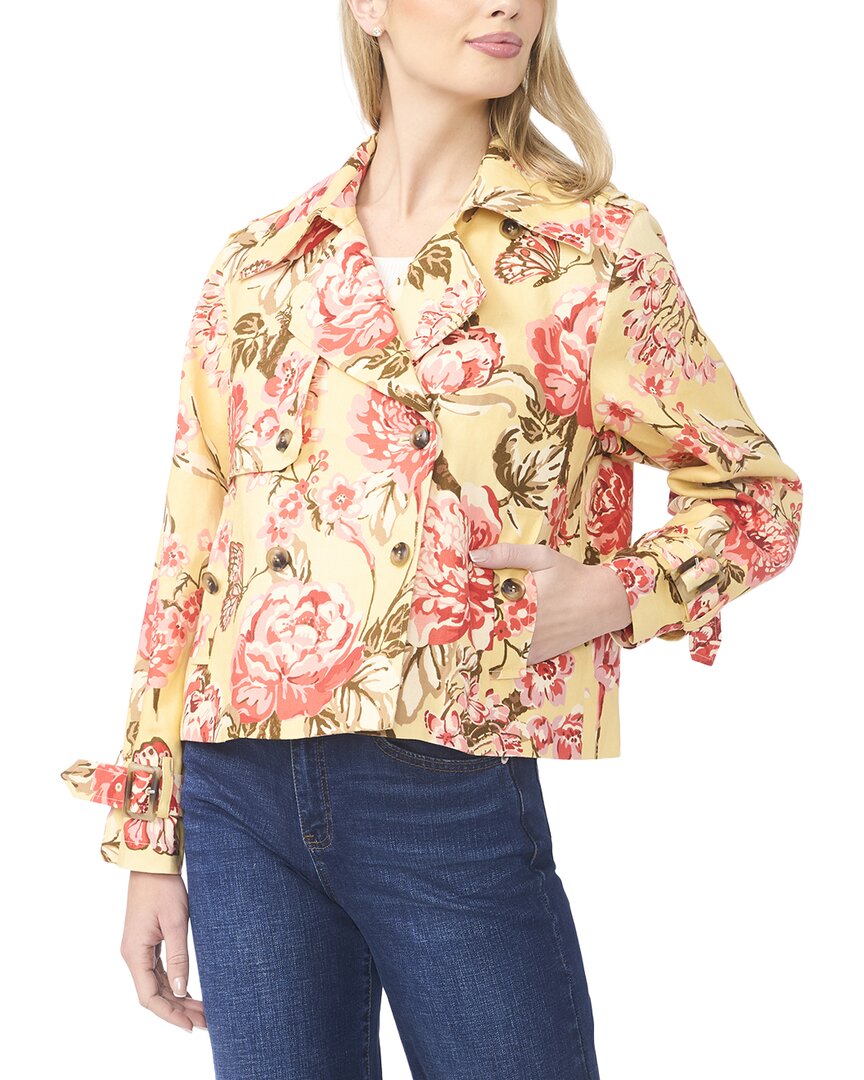 Ted Baker Leah Hip Length Linen Trench Coat