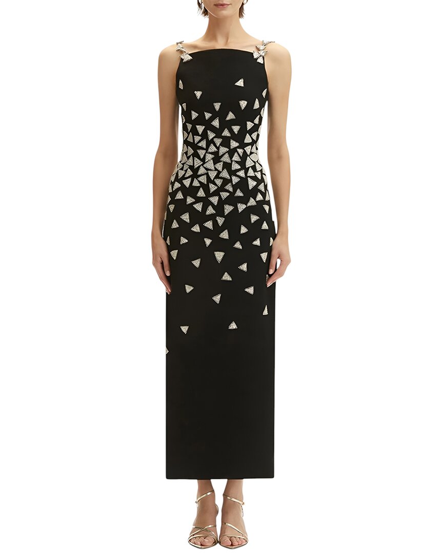 Mira Richi Midi Dress In Black