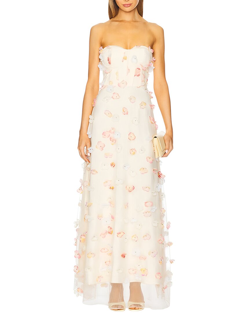 Mira Richi Maxi Dress In Neutral