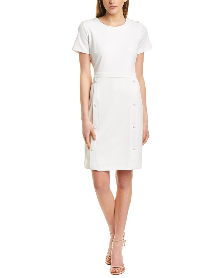 Karl Lagerfeld Sheath Dress Women's White 12 | eBay