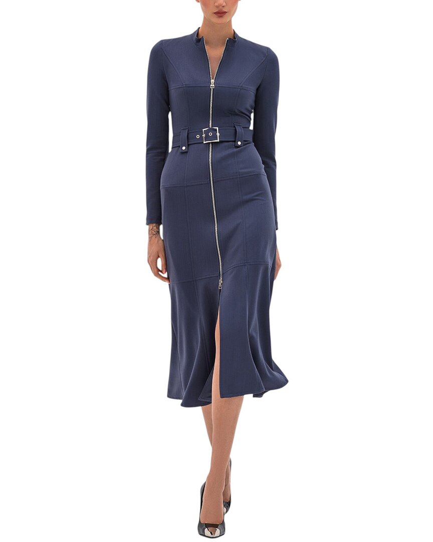 Bgl Midi Dress In Blue