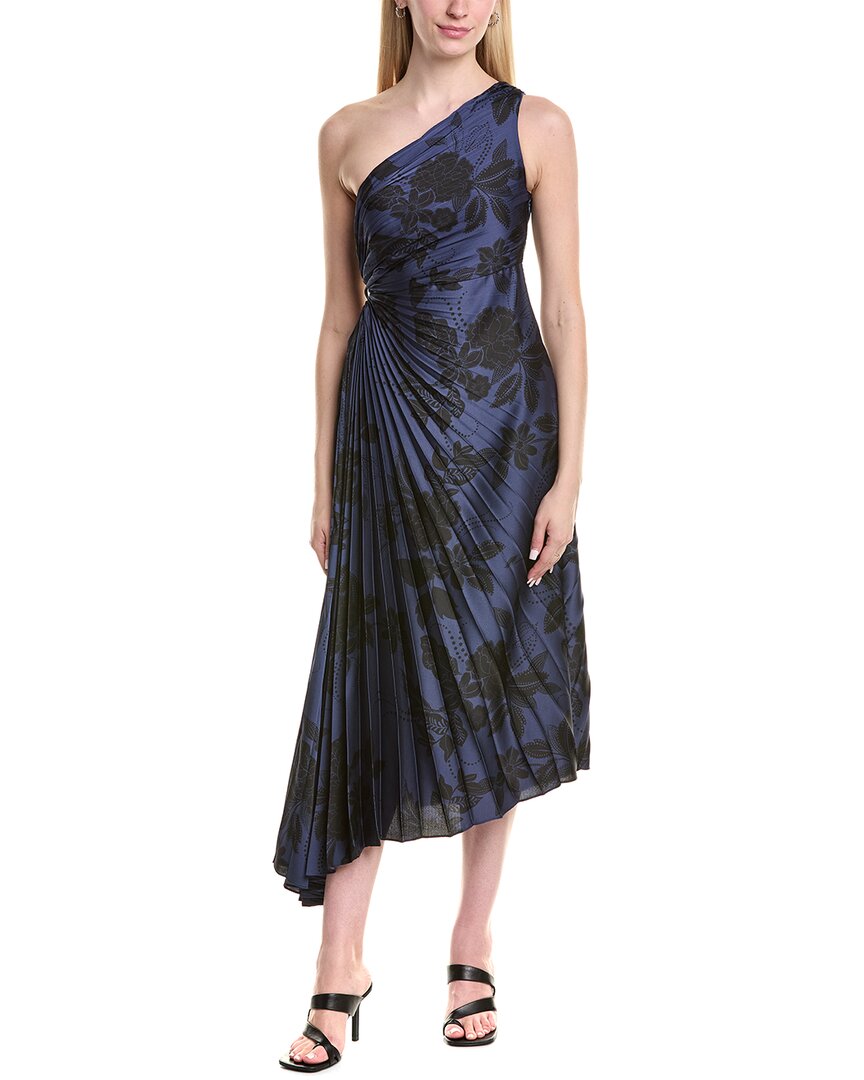 Nicole Miller Maxi Dress In Blue