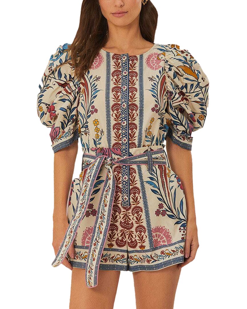 Farm Rio Romper In Multi