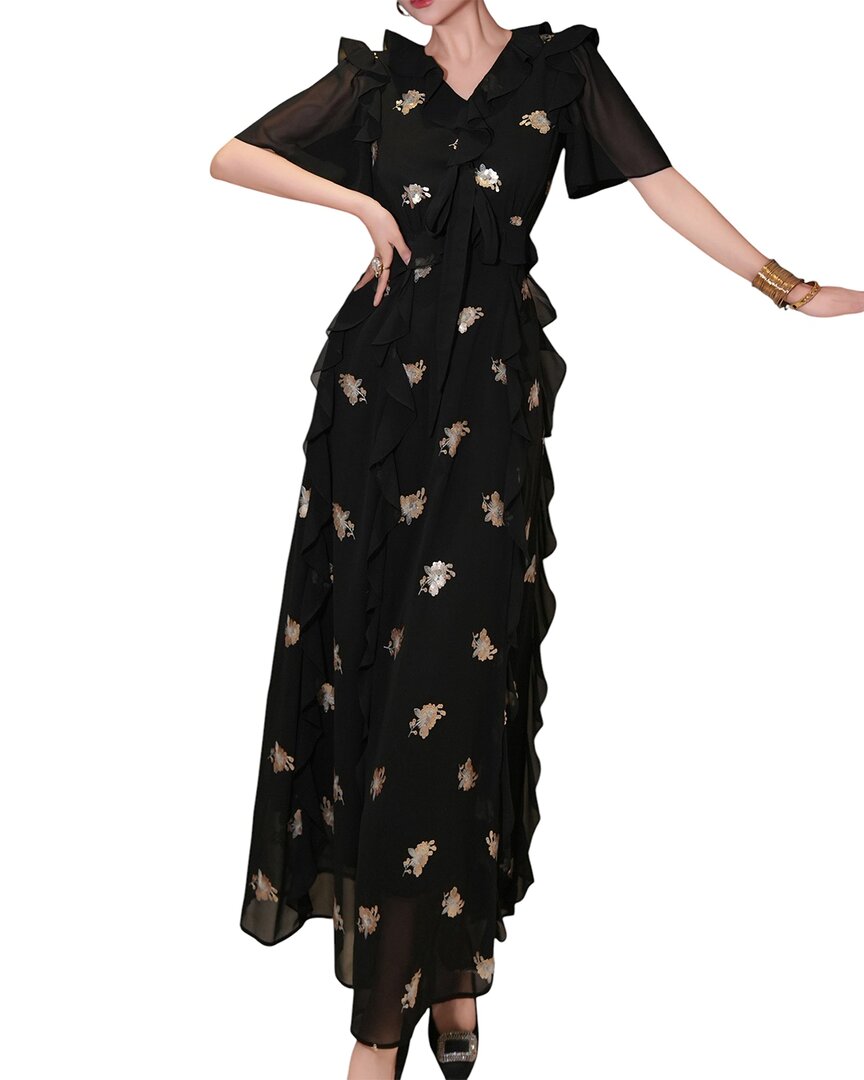 Burryco Maxi Dress In Black