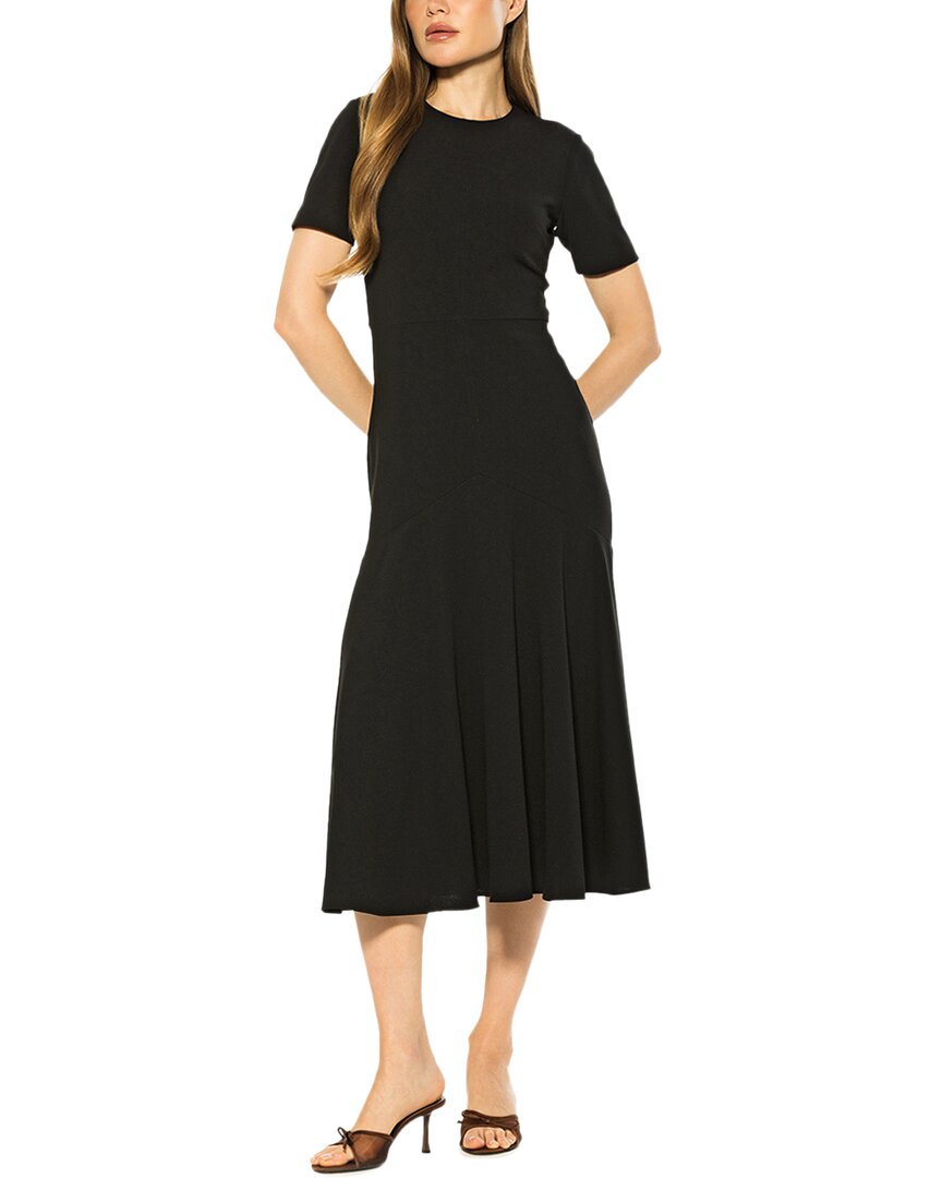 Alexia Admor Lennox Fit And Flare Dress In Black