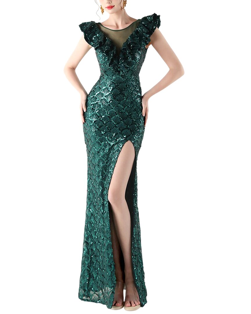Kalinnu Maxi Dress In Green