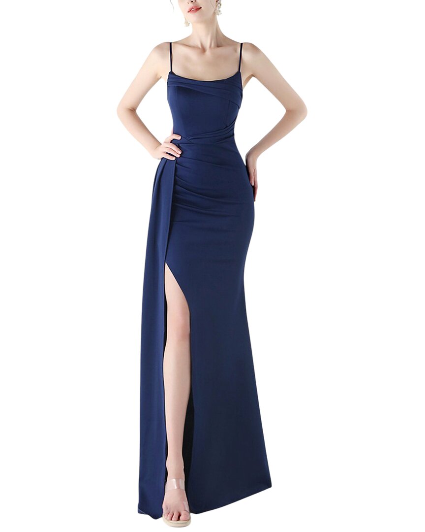 Kalinnu Maxi Dress In Blue