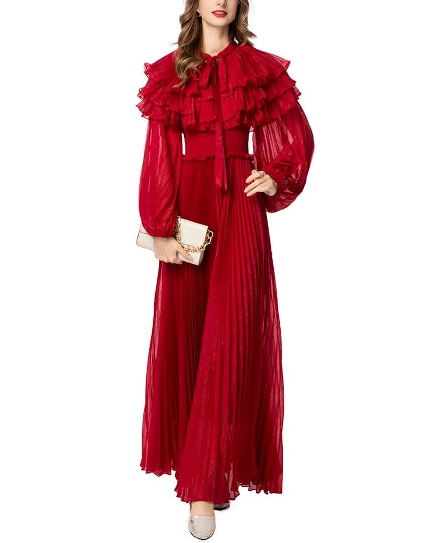 Lionello Salvi Maxi Dress In Red