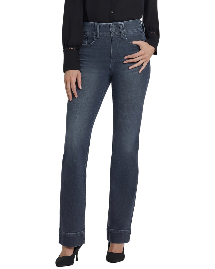Nydj Petite Barbara Graphite Hill Bootcut Jean In Blue