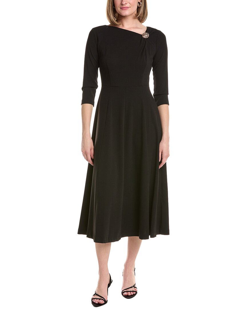 anne klein black dress Women's Printed Sleeveless Sheath In classic Anne black Vintage Anne Klein Black Eyelet