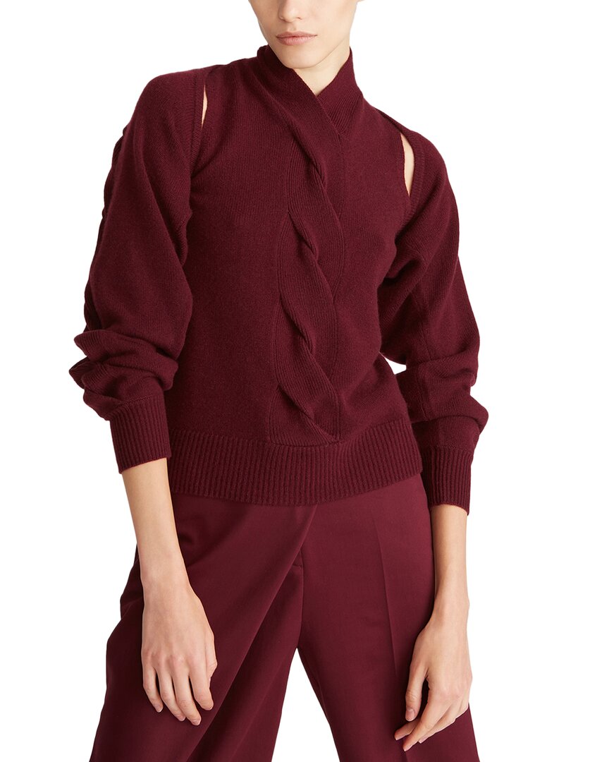 Halston Auden Wool & Cashmere-blend Shirt