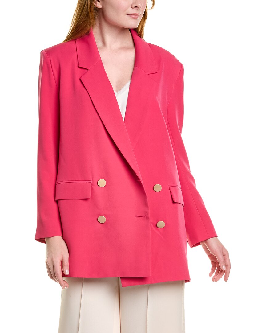 Alexia Admor Ellie Classic Boyfriend Blazer In Pink ModeSens