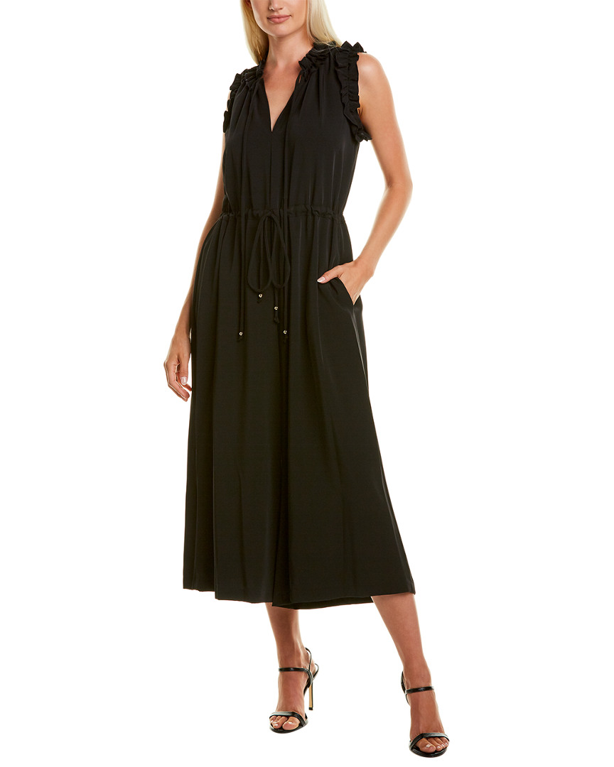 Image of Taylor Ruffle Wide-Leg Jumpsuit