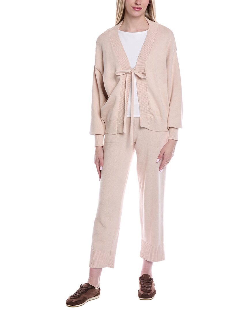 Free People 2pc Solar Sweater & Pant Set In Pink